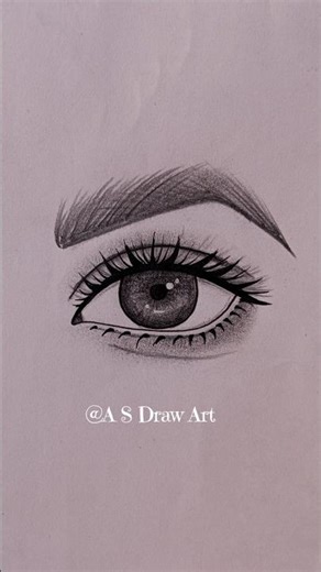 How to Draw a Realistic Eye Step-by-Step (Pencil Sketch✨ Tutorial)