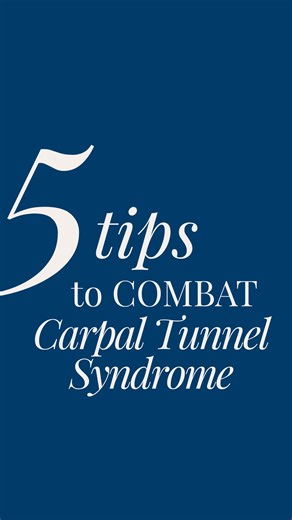Your posture might be causing that tingling sensation in your hands. Poor ergonomics at your desk or work setup can strain your wrists and exacerbate Carpal Tunnel Syndrome. 5 Simple Ergonomic Tips to Combat Carpal Tunnel Syndrome: 1. Mind your wrists alignment: Keeping your wrists straight while typing or using a mouse can reduce pressure on the median nerve. 2. Adjust Your Desk Setup: Position your computer at eye level and your hands at a comfortable angle, with your forearms parallel to the 