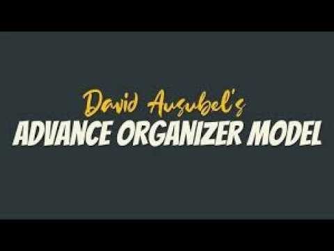 Ausubel's Advance Organizer Model/G.RAMYA/#snsinstitutions