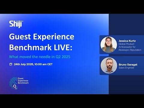 Reviewpro Reputation Guest Experience Benchmark: What moved the needle in Q2 2025