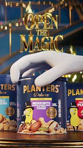 Whether you're shopping online or in-store, grab a can of PLANTERS® Deluxe Mixed Nuts and bring the crunch to your celebration. | Mr. Peanut