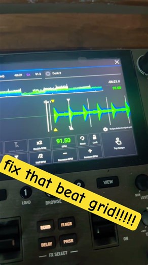 Fix Beat Grid on Mixstream Pro Go (FAST!) #dj #mixstreamprogo
