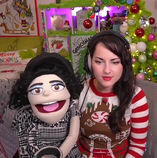 It’s Jeanie’s life🤷🏻‍♀️catch Jeanie LIVE on my improv ventriloquism streams🎤😁