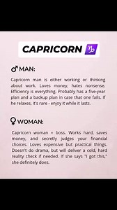 25K views · 657 reactions | The Traits of the Capricorn Man and Woman ♑️ #Capricorns #astrology #explore #zodiac | KlassyCapricorn | Facebook