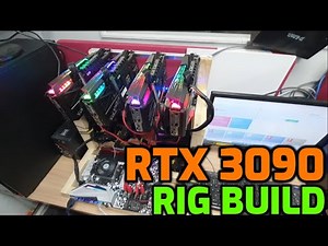 Nvidia RTX 3090 Mining Rig Build - 4 X RTX 3090