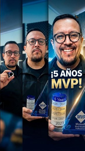 He recibido el reconocimiento MVP de Microsoft por quinto año, comparto mi felicidad con ustedes.
