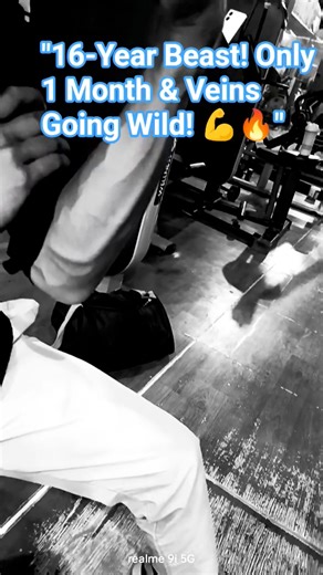 #"After Gym – My Arms Look Like a Road Map, Every Vein Popped Out! 💪😂"#