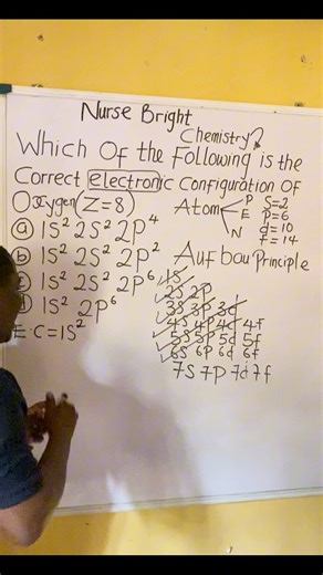 88K views · 2.6K reactions | How to write electronic configuration of elements #chemistry #Atom #science | Nursebright001 | Facebook