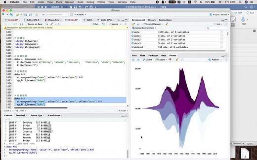 R语言数据可视化-画图制图-shiny—三维散点图