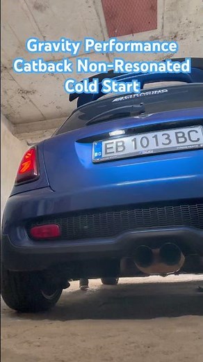 Mini Cooper S with Gravity Performance exhaust