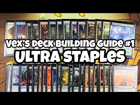 Commander ULTRA STAPLES - Vex's Deck Building Guide #1 // MTG // EDH // Vex Discussion