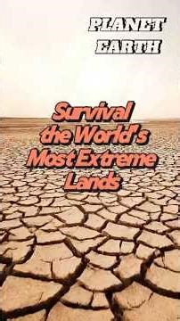 Planet Earth: Survival in the World's Most Extreme Lands#PlanetEarth #WildlifeDocumentary