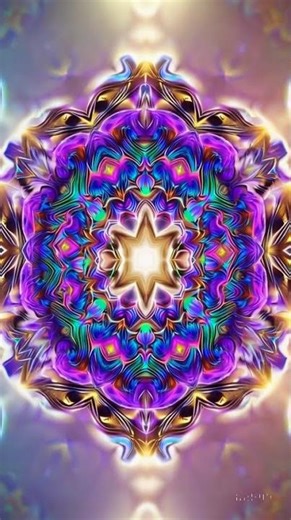 リラックス曼荼羅｜心を整えるAIヒーリングアート #オーラ #スピリチュアル #曼荼羅