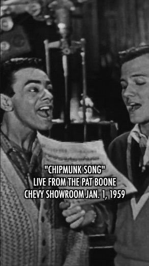 Pat Boone - Chipmunk Song (Live On The Pat Boone Chevy Showroom, January 01, 1959)