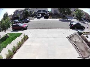 Ring Camera Catches Girl Scratching and Sniffing || ViralHog