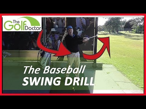 Baseball Swing Golf - A Great Golf Drill