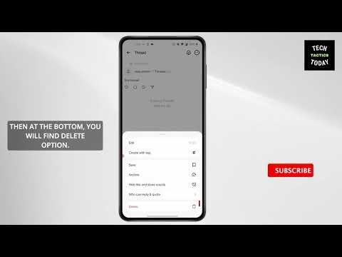 How to Delete a Threads Post Quickly