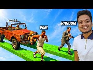 Funny RUNING JUMP RACE in GTA 5 !!! Malayalam |