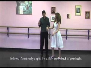 Swing Dance Instruction Dips and Tricks How To Do The Drop Split