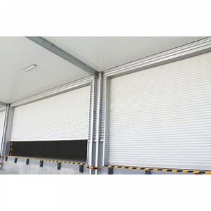 [Hot Item] Industrial Exterior Interior Rolling Shutter Overhead Curtain Roller Shutter PU Sandwich Soundproof Thermal Insulation Garage Door Roller Shutters
