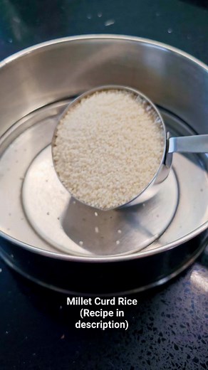 4.8K views · 23 reactions | Recipe: ½ cup Kodo millet (Barnyard or...