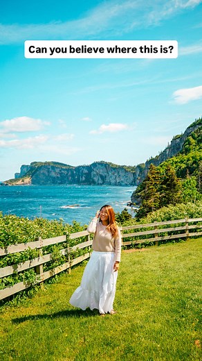 Annie Wanyi Jiang ✈ Travel Creator on Instagram: "Can you believe where this is? 😍 Welcome to Gaspesie or the Gaspe Peninsula which is located in Quebec 🇨🇦 This has to be one of the most beautiful places in Canada 🥰 You’ll find stunning vistas, amazing wildlife, and gorgeous trails in Gaspesie! Gaspesie is truly such an underrated travel destination and a hidden gem in Canada 🍁 ‼️ Comment “SEA” for my FREE travel map of Gaspesie including best things to do, where to stay, and more! Gaspesie