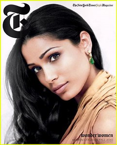 Freida Pinto Covers NY Times Style Magazine