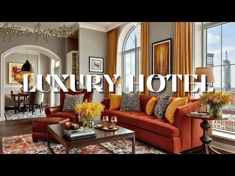 Hotel-Inspired Interior Design: Creating Bold Statement Spaces with Luxury Style