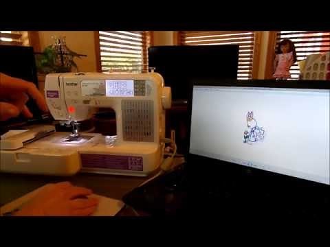 Transferring Embroidery Files to the SE-400