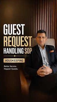 How to Handle Guest Requests in Hotel Housekeeping | Housekeeping Training.
