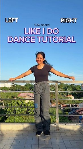 LIKE I DO TIKTOK DANCE TUTORIAL SLOWED AND MIRRORED #dancetutorial #likeido #tiktok #tiktoktutorial