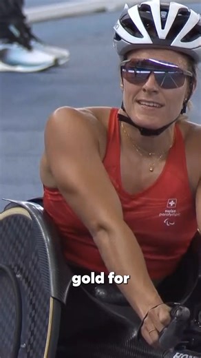 World Para Athletics on Instagram: "It's another for Catherine Debrunner! The Swiss legend gets 800m T53 gold on day three here at #NewDelhi2025 #ParaAthletics"