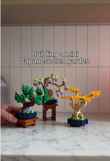 Mini LEGO Bonsai Trees: Create Your Zen Garden
