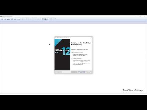 Typical Settings: Create Virtual Machine on VMWare Workstation