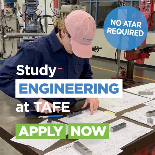 Start your journey to becoming an engineer at TAFE. Gain real skills, and build credits toward your degree. No ATAR required. Apply today! | The Gordon