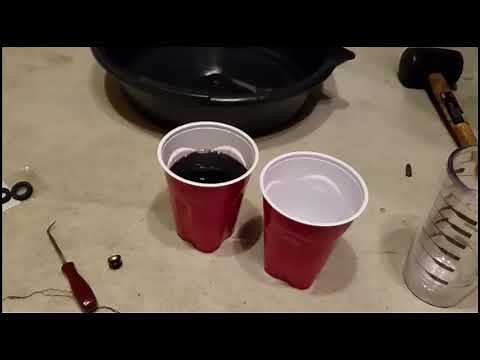 Harley Davidson Front Fork Oil change