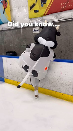 The Strategic Method on Instagram: "“Open Inflatable: New Event as of last season! This is an open-level event with a theatrical performance by one or two skaters wearing a partial-body or full-body inflatable costume. Programs are performed under spotlight or full arena lighting. Lip-synching is not required. Props and scenery are NOT permitted. All open inflatable programs allowed up to a 1:30 maximum program time.” How fun!?!? We were in stitches choreographing Awstyn’s Milkshake program for 