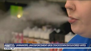 Law enforcement urge crackdown on flavored vapes