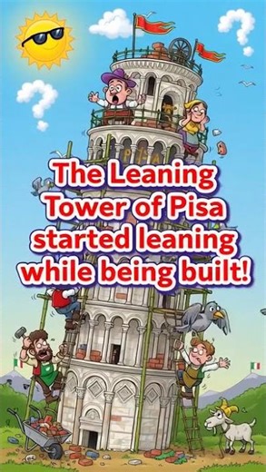 Why Pisa's Tower Has ALWAYS Leaned! (History Facts)