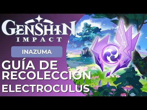 Todos los Electroculus de Inazuma - Guía COMPLETA // GENSHIN IMPACT en ESPAÑOL