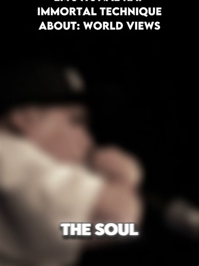 Replying to @revivalofrap Emotional Rap: Immortal Technique talks about getting