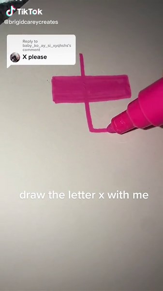 Learn How to Draw the Letter X | Hand Lettering Tutorial