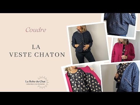 Tuto couture - Coudre la veste Chaton - La Robe du Chat