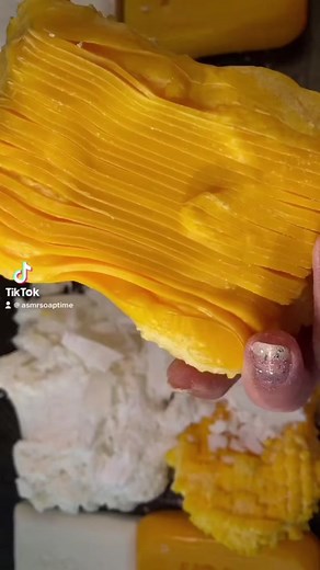 Cutting Dial Gold Bar Soap Cubes and Strips