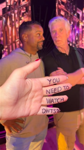 Dancing With The Stars #DWTS on Instagram: "You heard them 👀😊 Tomorrow is the #DWTS20 celebration and you’re all invited! See you at 8/7c on @abc and @disneyplus ✨ Next day on @hulu! #DWTS"