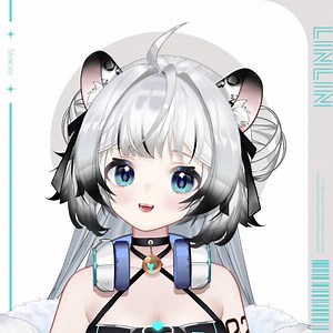 Live2d Public Premade Model Vtuber | Snow Leopard | 【linlin】 | Over 18 Expressions - Etsy