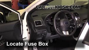 Interior Fuse Check: 2015 Subaru WRX Limited 2.0L 4 Cyl. Turbo
