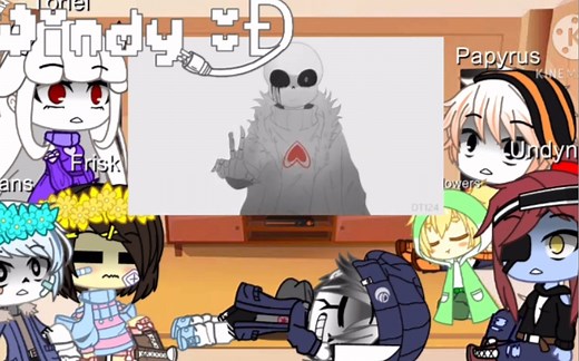 Undertale ＋ Killer reacts to Frans meme