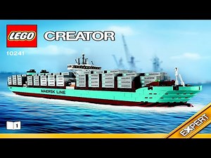 LEGO instructions - Creator Expert - 10241 - Maersk Line Triple-E (Book 1)