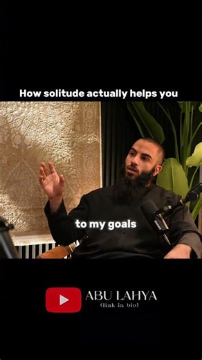 How solitude actually helps you ‪@AbuLayha‬ Check the link in bio for make halal money #islam #money